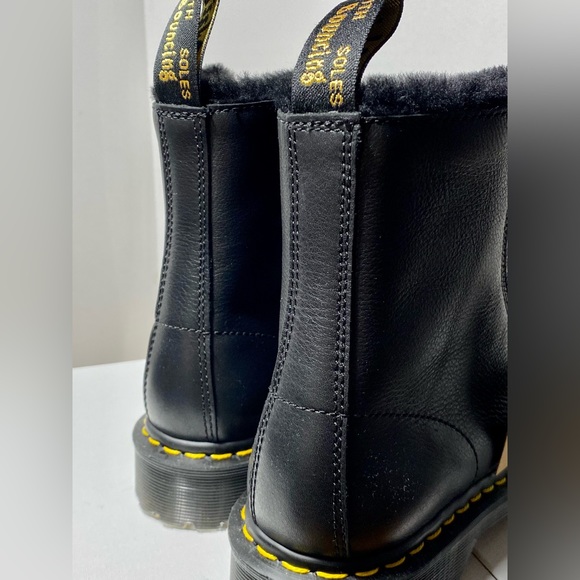 NEW Dr.Martens Shearling Lined Leather Ankle Boots Made in England NO BOX - Picture 13 of 15
